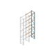 Aanbouwsectie Nedcon Palletstelling 8000x1825x1100mm hxbxd CC09040/1007825 4niveaus 2750kg/niv