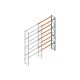 Aanbouwsectie Nedcon Palletstelling 8000x3600x1100mm hxbxd CC15050/1007825 4niveaus 3850kg/niv