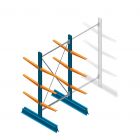 Beginsectie Draagarmstelling licht Dubbelzijdig 2000x1000x500mm (hxbxd) 4 niveaus