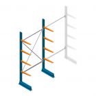 Beginsectie Draagarmstelling licht Enkelzijdig 2500x1250x500mm (hxbxd) 4 niveaus