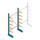 Beginsectie Draagarmstelling licht Enkelzijdig 2500x1250x500mm (hxbxd) 5 niveaus