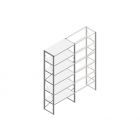 Beginsectie Nedcon SF Legbordstelling 3000x1270x600mm hxbxd 6 niveaus Metaal Verzinkt 60kg Enkel