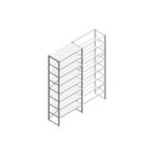 Beginsectie Nedcon SF Legbordstelling 3000x1270x600mm hxbxd 8 niveaus Metaal Verzinkt 60kg Enkel
