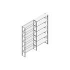 Aanbouwsectie Nedcon SF Legbordstelling 2200x970x300mm hxbxd 6 niveaus Metaal Verzinkt 200kg Enkel