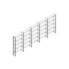 Voordeelrij Nedcon SF Legbordstelling 2000x5030x300mm hxbxd 5 niveaus Metaal Verzinkt 85kg Enkel