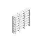 Voordeelrij Nedcon SF Legbordstelling 3000x3030x600mm hxbxd 7 niveaus Metaal Verzinkt 85kg Dubbel