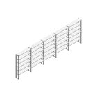 Voordeelrij Nedcon SF Legbordstelling 2000x6530x300mm hxbxd 6 niveaus Metaal Verzinkt 70kg Enkel
