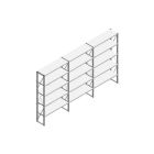 Voordeelrij Nedcon SF Legbordstelling 2200x3930x400mm hxbxd 5 niveaus Metaal Verzinkt 65kg Enkel