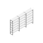 Voordeelrij Nedcon SF Legbordstelling 2200x3930x500mm hxbxd 6 niveaus Metaal Verzinkt 60kg Enkel