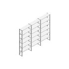 Voordeelrij Nedcon SF Legbordstelling 3000x3930x400mm hxbxd 6 niveaus Metaal Verzinkt 65kg Enkel