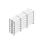 Voordeelrij Nedcon SF Legbordstelling 2200x3930x1000mm hxbxd 6 niveaus Metaal Verzinkt 60kg Dubbel