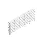 Voordeelrij Nedcon SF Legbordstelling 2500x6530x600mm hxbxd 7 niveaus Metaal Verzinkt 70kg Dubbel