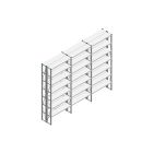 Voordeelrij Nedcon SF Legbordstelling 3000x3930x600mm hxbxd 7 niveaus Metaal Verzinkt 70kg Dubbel