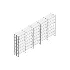Voordeelrij Nedcon SF Legbordstelling 3000x6530x800mm hxbxd 7 niveaus Metaal Verzinkt 65kg Dubbel