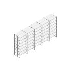 Voordeelrij Nedcon SF Legbordstelling 3000x6530x1000mm hxbxd 7 niveaus Metaal Verzinkt 60kg Dubbel