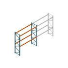Beginsectie Nedcon Palletstelling 4000x3600x1100mm hxbxd CC15050/1006820 2niveaus 3850kg/niv