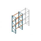 Beginsectie Nedcon Palletstelling 4000x1825x1100mm hxbxd CC09040/1006820 3niveaus 2750kg/niv