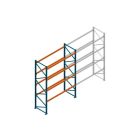 Beginsectie Nedcon Palletstelling 4000x2700x1100mm hxbxd CC11040/1006820 4niveaus 2500kg/niv