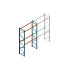 Beginsectie Nedcon Palletstelling 4500x2700x1100mm hxbxd CC13040/1006820 2niveaus 3150kg/niv
