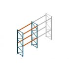 Beginsectie Nedcon Palletstelling 4000x2700x1100mm hxbxd CC13040/1007825 2niveaus 3150kg/niv