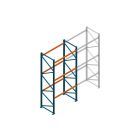 Beginsectie Nedcon Palletstelling 4000x1825x1100mm hxbxd CC09040/1007825 3niveaus 2750kg/niv