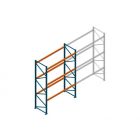 Beginsectie Nedcon Palletstelling 4000x2700x1100mm hxbxd CC13040/1007825 3niveaus 3150kg/niv