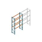 Beginsectie Nedcon Palletstelling 5500x2700x1100mm hxbxd CC13040/1007825 3niveaus 3150kg/niv