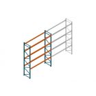 Beginsectie Nedcon Palletstelling 5500x3600x1100mm hxbxd CC15050/1007825 4niveaus 3850kg/niv