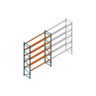 Beginsectie Nedcon Palletstelling 5500x3600x1100mm hxbxd CC13050/1007825 5niveaus 2650kg/niv