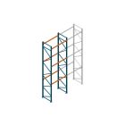 Beginsectie Nedcon Palletstelling 6000x1825x1100mm hxbxd CC09040/1007825 3niveaus 2750kg/niv