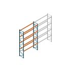 Beginsectie Nedcon Palletstelling 6500x3600x1100mm hxbxd CC13050/1007825 4niveaus 2650kg/niv