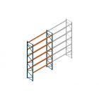 Beginsectie Nedcon Palletstelling 6500x3600x1100mm hxbxd CC15050/1007825 5niveaus 3850kg/niv