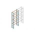 Beginsectie Nedcon Palletstelling 8000x2700x1100mm hxbxd CC13040/1007825 4niveaus 3150kg/niv