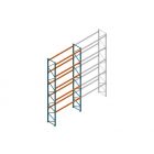 Beginsectie Nedcon Palletstelling 8000x3600x1100mm hxbxd CC13050/1007825 5niveaus 2650kg/niv