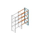 Aanbouwsectie Nedcon Palletstelling 4000x1825x1100mm hxbxd CC09040/1006820 4niveaus 2750kg/niv