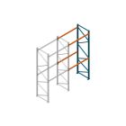 Aanbouwsectie Nedcon Palletstelling 4500x1825x1100mm hxbxd CC09040/1006820 2niveaus 2750kg/niv