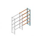 Aanbouwsectie Nedcon Palletstelling 5000x2700x1100mm hxbxd CC09040/1006820 4niveaus 2000kg/niv