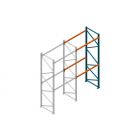 Aanbouwsectie Nedcon Palletstelling 4000x1825x1100mm hxbxd CC09040/1007825 2niveaus 2750kg/niv