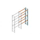 Aanbouwsectie Nedcon Palletstelling 6000x2700x1100mm hxbxd CC13040/1007825 3niveaus 3150kg/niv