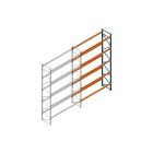 Aanbouwsectie Nedcon Palletstelling 6000x3600x1100mm hxbxd CC13050/1007825 5niveaus 2650kg/niv