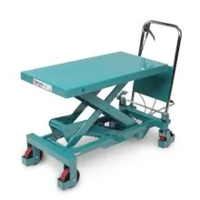 Heftafel 300 kg 855x500 mm (lxb) met stalen schaarconstructie