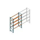 Beginsectie Nedcon Palletstelling 4000x2700x1100mm hxbxd CC09040/1006820 4niveaus 2000kg/niv