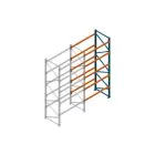 Aanbouwsectie Nedcon Palletstelling 4000x1825x1100mm hxbxd CC09040/1007825 5niveaus 2750kg/niv