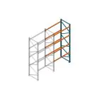 Aanbouwsectie Nedcon Palletstelling 5500x1825x1100mm hxbxd CC09040/1007825 4niveaus 2750kg/niv