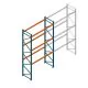 Beginsectie deels gebruikte Nedcon PR palletstelling 5000x3500x1100mm hxbxd 3niveaus 3500kg/niv